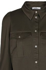 Lison Shirt | Army | Skjorte fra Co'Couture