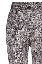 Cobra Pant | Nude Rose | Bukser i slange print fra Co'Couture