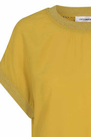 New Norma Top | Mustard | T-shirt fra CO'COUTURE