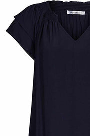 Sunrise Dress | Navy | Lang kjole fra Co'couture