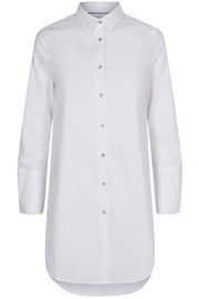 Noleen midi shirt | Hvid | Skjortekjole fra Co'Couture
