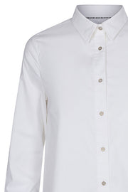 Noleen midi shirt | Hvid | Skjortekjole fra Co'Couture