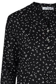Coco Rown Dot | Sort | Skjorte med prikker fra Co'Couture