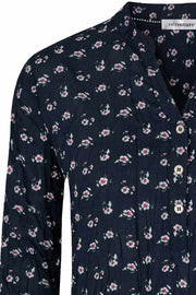 Coco Zappa | Navy | Skjorte med blomsterprint fra Co'Couture