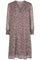 Cramps Boho Dress | Lysegrå | Kjole med print fra Co'Couture
