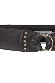 Blanco leather belt | Sort | Bælte fra Co'Couture