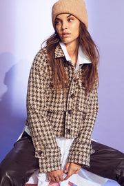 Iris Boucle Jacket | Brown Fox | Jakke fra Co'couture