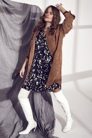 Kelly Corduroy Shirt Jacket | Walnut | Jakke fra Co'couture