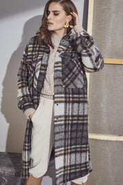 Kelly Long Wool Jacket | Black | Uld jakke fra Co'Couture