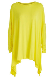 Love me a little | Yellow | Oversize bluse fra Comfy Copenhagen