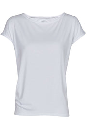 WITH OR WITHOUT YOU | Optic White | T-Shirt fra COMFY COPENHAGEN