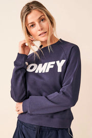 The Reason | Navy | Sweatshirt fra Comfy Copenhagen