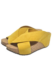 Frances | Yellow | Sandal fra Copenhagen Shoes