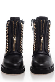 Vilma Chain | Black Gold | Støvle fra Copenhagen Shoes