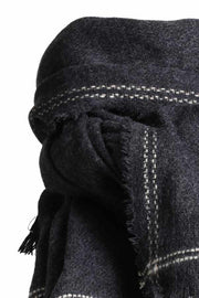 Cyla scarf | Black | Tørklæde fra Stylesnob