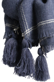 Cyla scarf | Blue | Tørklæde fra Stylesnob