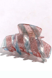 Candy Hair Claw | Blue/Shimmer | Hårspænde fra By Timm