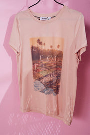 Goa Tee | Nude Rose | T-shirt fra Co'Couture