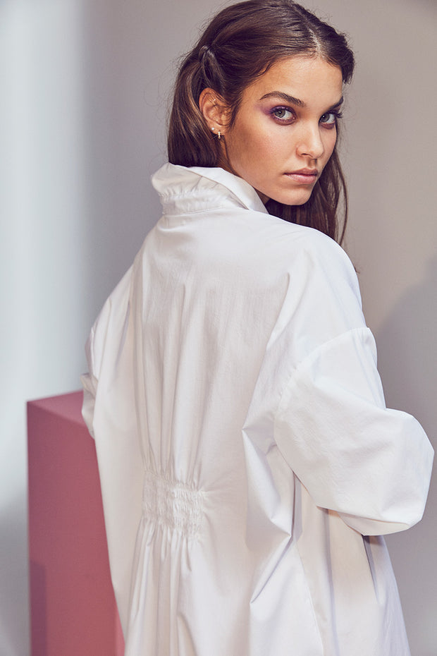 Co'couture Skjorte | White | Crisp Pocket – Lisen.dk