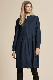CUpaola Dress | Mørkeblå | Kjole i denim fra Culture