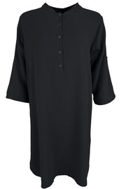 Dune Long Shirt | Black | Skjorte fra Black Colour