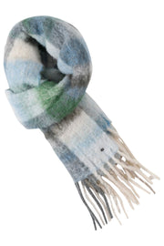 Dereen fluffy wool scarf | September Sky | Tørklæde fra Gustav