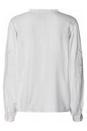 Valentina Shirt | White | Skjorte fra Lollys Laundry