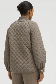 Monica quilt jacket | Dry Moss | Frakke fra Gustav