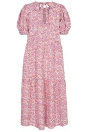 Popsie Dress | Begonia pink Mix | Kjole fra Freequent