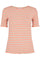 Natalia ss blouse | Peach Sand Stripe | Bluse fra Liberté