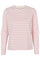 Elba LS Tee | Pink nectar / Whisper white | T-shirts fra Basic Apparel