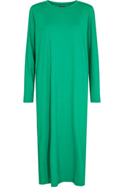Alma LS T-shirt Dress | Grass Green | Kjole fra Liberté