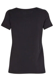 Arden Organic O-SS Tee  | Black | T-Shirt fra Mos Mosh