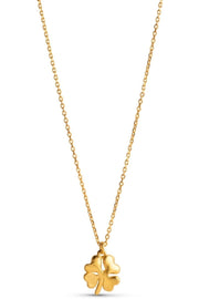 Clover Organic Necklace | Guld | Halskæde fra Enamel