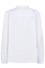 Noreen Blouse | White | Bluse fra Mos Mosh