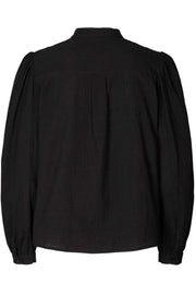 Pearl Shirt | Black  | Skjorte fra Lollys Laundry
