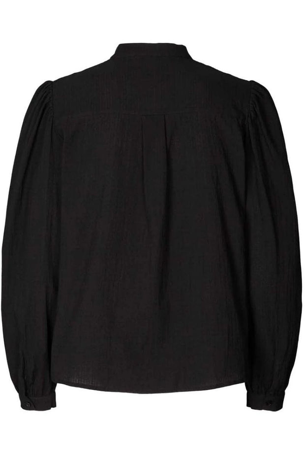 Pearl Shirt | Black  | Skjorte fra Lollys Laundry