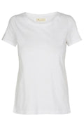 Arden Organic O-SS Tee  | White | T-Shirt fra Mos Mosh