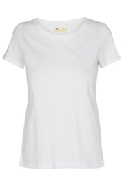 Arden Organic O-SS Tee  | White | T-Shirt fra Mos Mosh