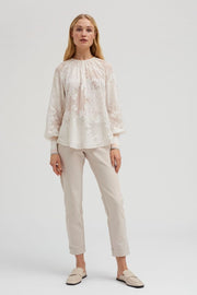 Sharon Shirt | Off White | Skjorte fra Gustav