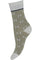 Fashion Sock | Grøn / Sølv | Glimmer strømper fra Hype the Detail