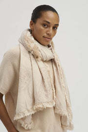 Joory scarf | Ivory | Tørklæde fra Gustav