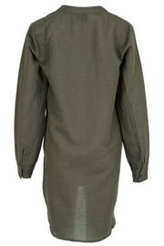 Dia Linen Shirt | Army | Skjorte fra NEO NOIR