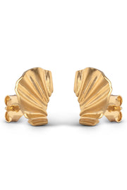 Mini Wave Earring | Guld | Ørestikker fra Enamel