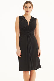 Emma 02 Dress | Black | Kort kjole fra ILSE JACOBSEN