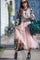 Celine skirt | Rosa | Tyl nederdel med blonder fra Emm Copenhagen