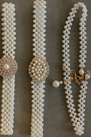 Vintage pearl belt | Perlebælte fra Emm Copenhagen