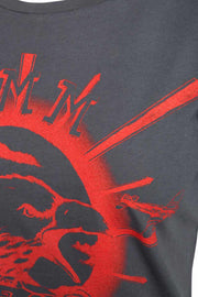 Emm Eagle Tee | Red | T-shirt med ørn fra Emm Copenhagen