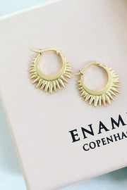 Sunrays | Guld | Smukke øreringe fra Enamel