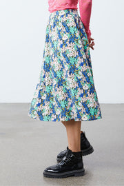Ella Skirt | Flower Print | Nederdel fra Lollys Laundry